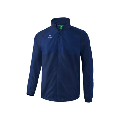 Erima Sport All-Weather Jacket Team (100% Polyester, waterproof) navy blue Men